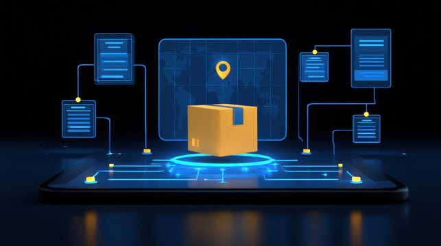 global improves delivery using inventory while package commerce tracking and route support strategy reporting and technology
