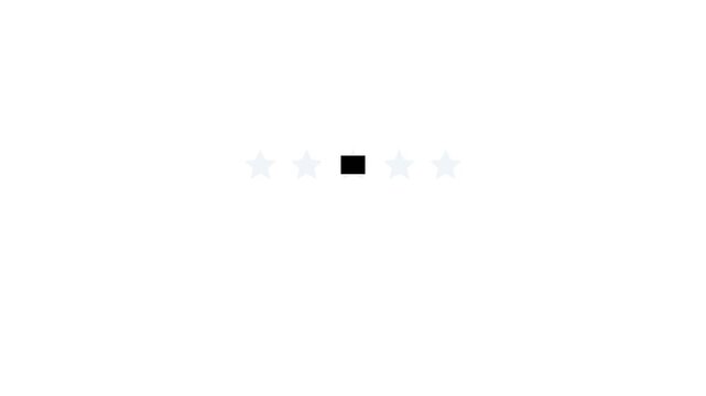 Excellent five star customer rating and positive feedback review animation video template for mobile application and e-commerce website design