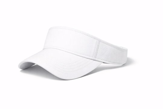Athletic White Sport Visor