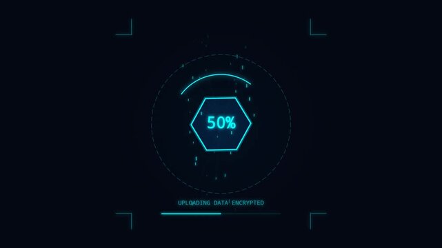 Abstract technology background illustration with glowing data network pattern and internet communication icons for business infographics design
