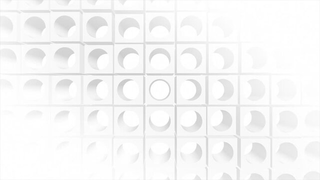 White   color  simple and classy multiple wiggling blocks gradient design geometrical background for business purpose
