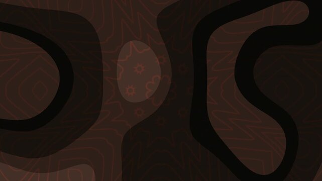 abstract black brown gradient background layered patterns with topographic map style designs. Suitable for backgrounds, wallpapers, and modern art projects.
