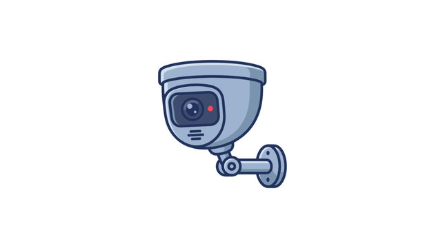 Professional wall mounted dome security surveillance camera
