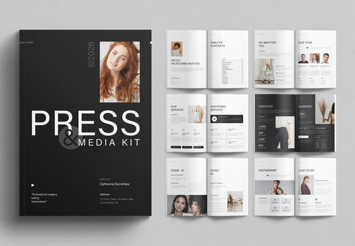 Press Media Kit Template