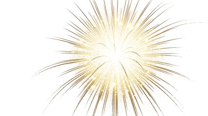 Obraz premium Golden Lens Flare Streak Effect Featuring Glowing Radiance and Sparkling Light Bursts on a Bright Isolated Background