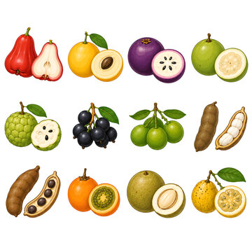 Fruit Illustration Collection