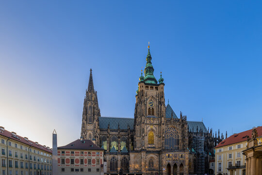 St Vitus Cathedral In Prague