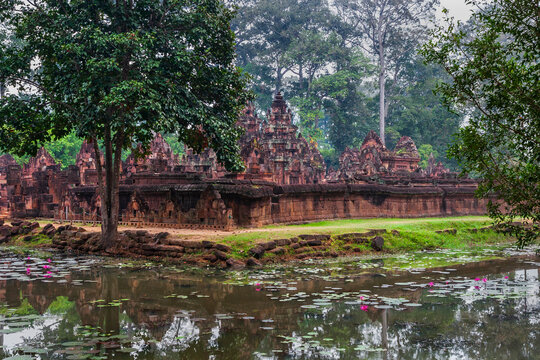 Banteay Srei Temple In Cambodia