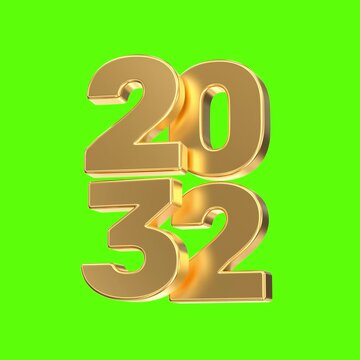 Gold 3D year 2031 numbers