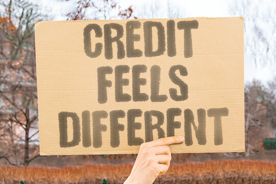 "Credit feels different" Utilization alters the weight of a payment. CREDIT. BALANCE. UTILIZATION. PAYMENT. PERCEPTION.