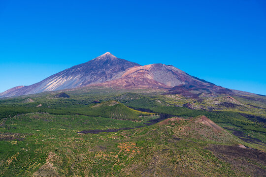 Teide and Pico Viejo from Risco Verde