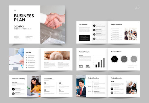 Business Plan Brochure Template