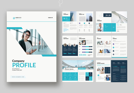 Modern Company Profile Brochure Template