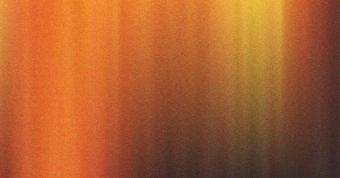 A vibrant gradient mesh background featuring warm autumnal colors blending from orange to deep brown