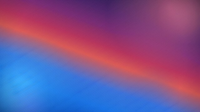 Abstract diagonal light beam gradient blending blue, orange, red, and purple with fine textured line patterns.