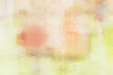 Fototapeta premium 抽象的風景水彩パターン