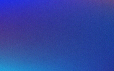 Naklejka premium Deep serene blue to subtle light blue gradient with a purple hint and fine grain for elegant compositions