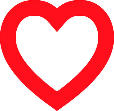 Red heart icon