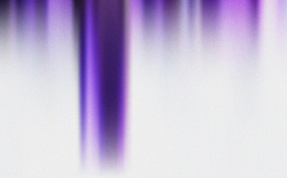 Gentle purple and white vertical motion blur with a soft grainy texture for a serene abstract design