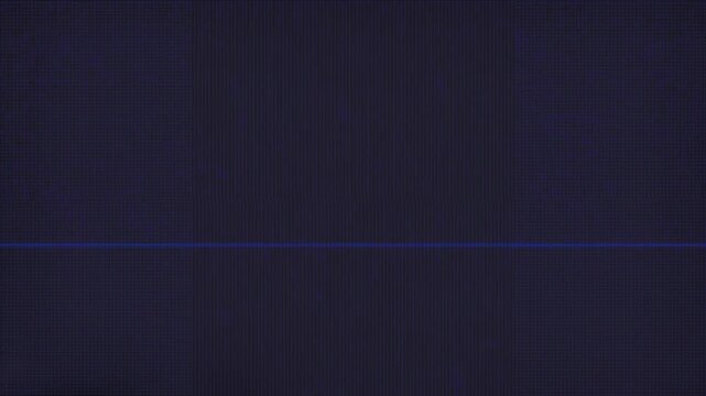 Close up of a digital oscilloscope displaying electronic signals
