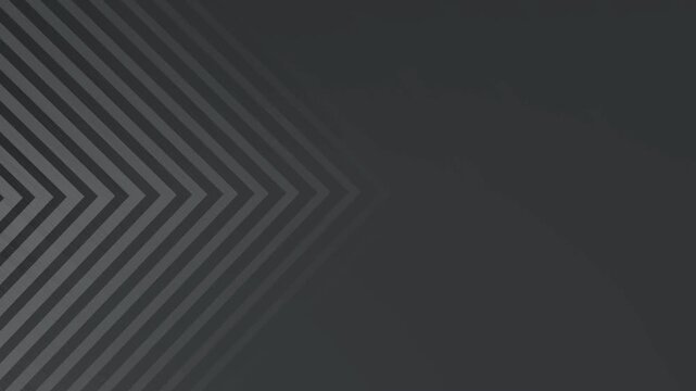 Abstract dark background with dynamic chevron shapes moving in motion for modern digital design project.