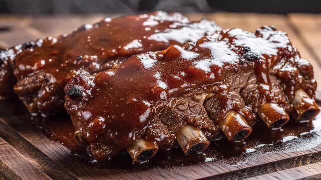 Slow Cooked Beef Ribs