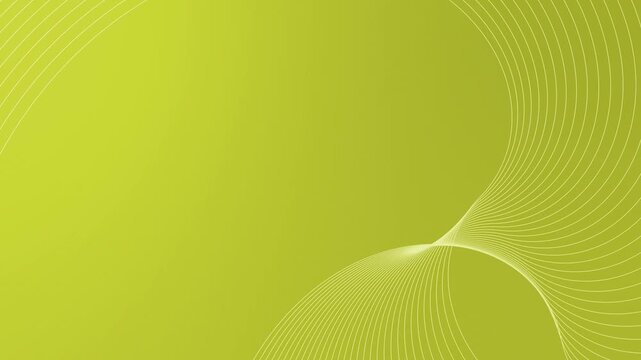 Abstract curved line background animation, Abstract background with smooth curved white line patterns forming wave-like arches