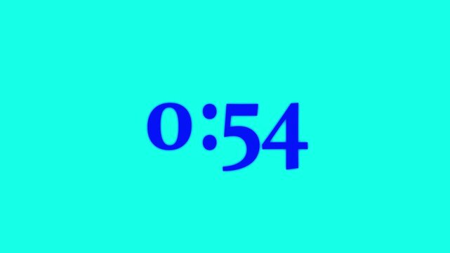 3 minutes countdown with black background. 3 Minute Digital Negative Countdown. seconds on transparent background 180 second countdown timer, Countdown video 4k video See Less