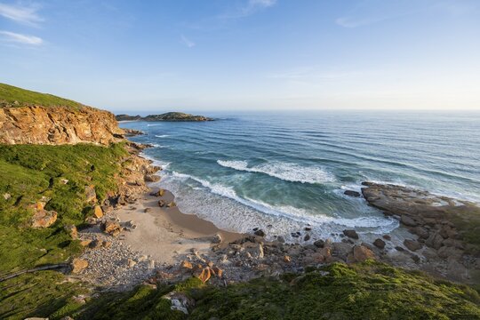 Beach, coast and sea at Robberg Nature Reserve, Plettenberg Bay, South Africa