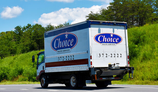 Choice Waste Services Vehicle, Virginia, USA