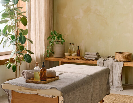 living room interior spa