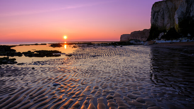 Sunrise on Botany Bay, Margate, Kent