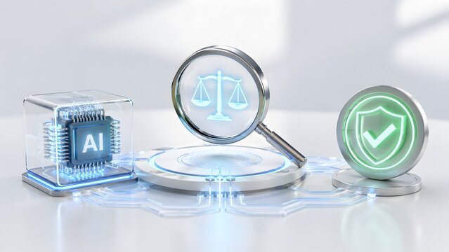 Exploring the vital balance between Artificial Intelligence innovation, legal compliance, and robust data security, ensuring ethical and responsible technological advancement for the future.