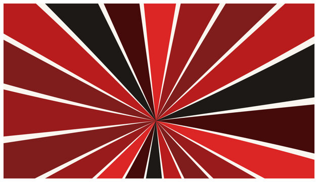 abstract background with red rays