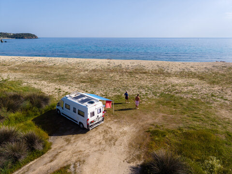 Explore the serene shores of Paralia Azapiko beach in Neos Marmaras, Greece