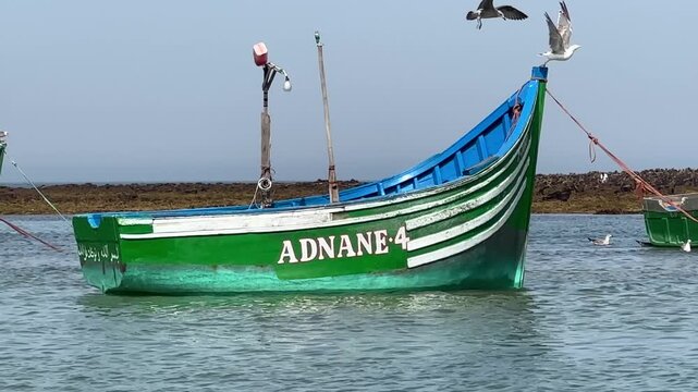 Fishing Boats in Essouiria Kadima, Safi, Morocco