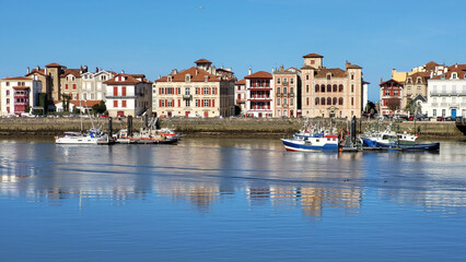 Obraz premium Saint-Jean de Luz, Pyrénées Atlantique, Pays Basque, France