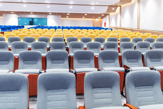 Modern Conference Room with Seating Arrangement