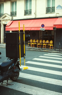 Paris Street Cleaning Scooter