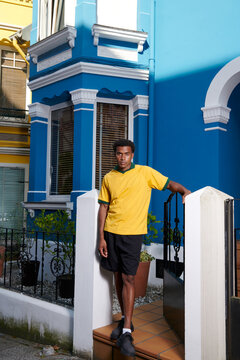 Colorful Street Houses