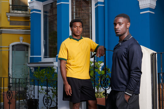 Men in city