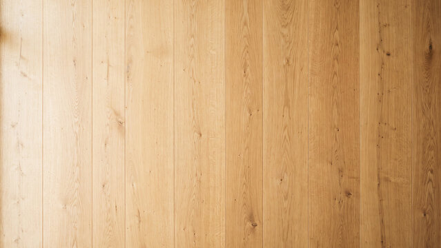 Light natural pine wood plank texture background, seamless wooden surface for interior design and construction material