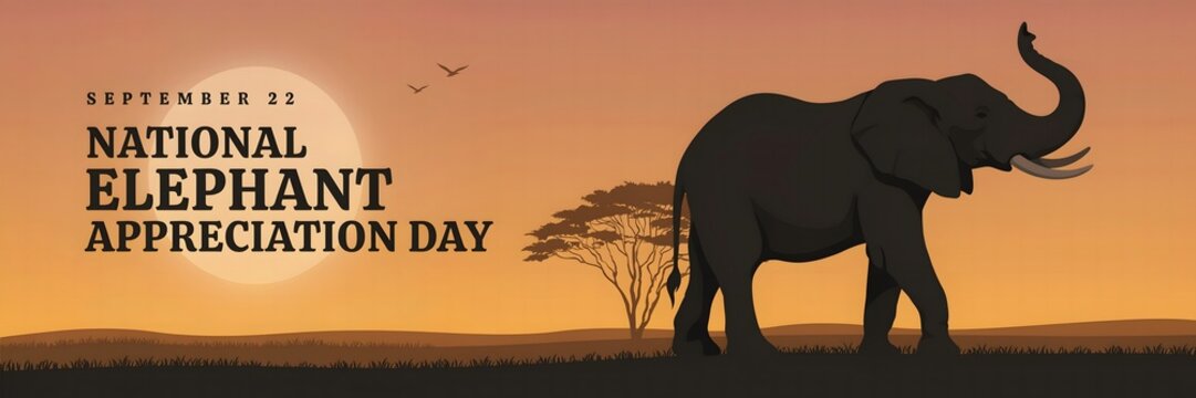 National Elephant Appreciation Day celebrates elephants through wildlife conservation animal protection environmental education and appreciation for these intelligent creatures worldwide every year