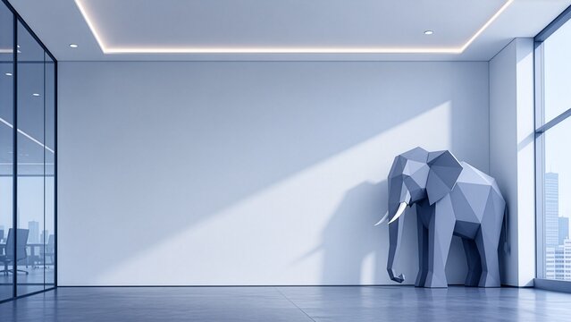 Elephant in the Room - Ignored Business Problem Concept
