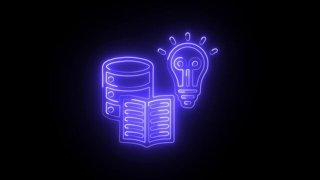 Knowledge Base Icon Collection With Information Education Database Learning Research Vector Graphics