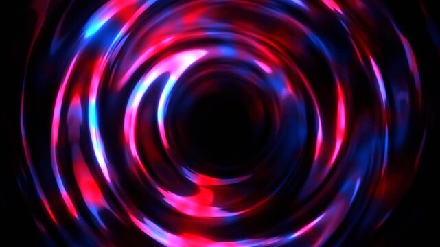 Red and Blue Glass Funnel Background VJ Loop in 4K
