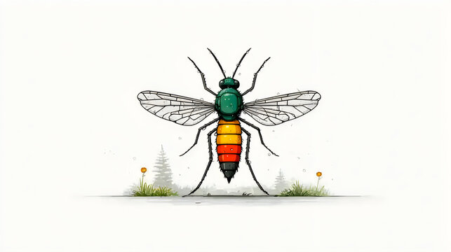 Realistic mosquito macro insect Pictures