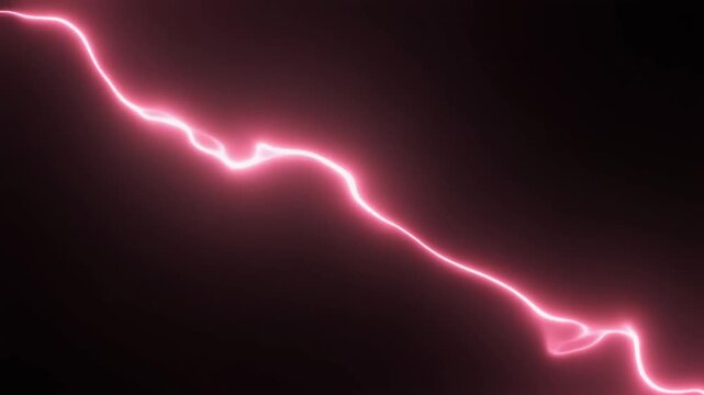 Soft rose-pink plasma drifts diagonally across deep black, trailing luminous tendrils with gentle glow and elegant cinematic motion in a dreamy minimalist abstract composition.