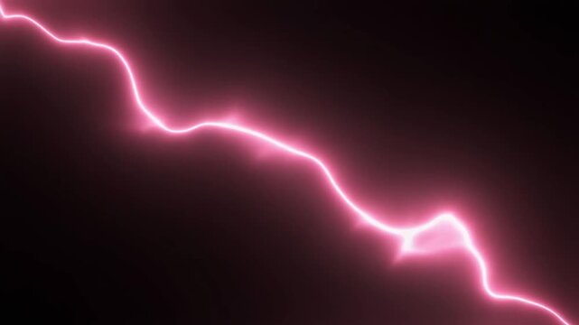 Rose-pink plasma drifting diagonally with luminous tendrils