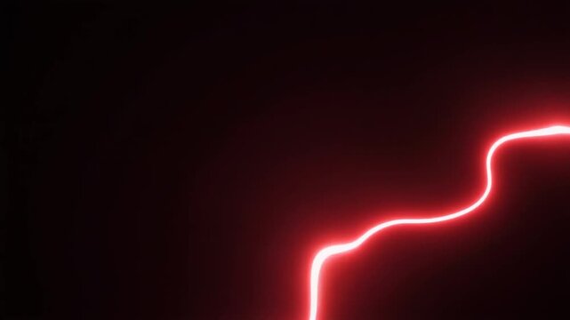 Crimson-red plasma ripples and reshapes at the lower-right edge, luminous tendrils flexing outward against deep black with dramatic cinematic glow and expansive copy space.